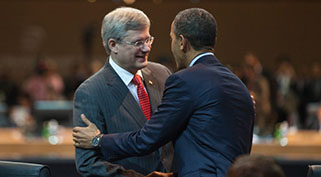 The Prime Minister announces an agreement with the United States to repatriate inventories of highly enriched uranium (March 2012).