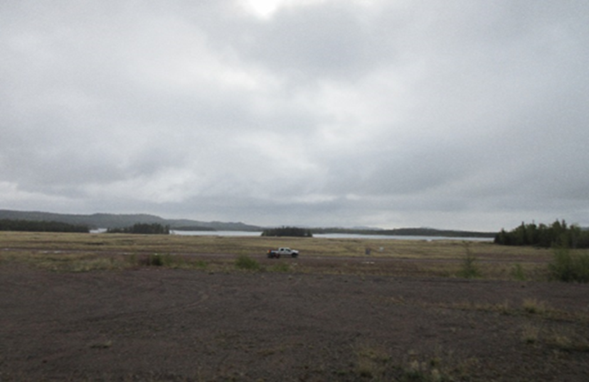 Figure 11.1: Lorado – Soil and vegetative cover on tailings area, 2019