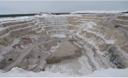 image: Installation de gestion des résidus de la mine JEB à McClean Lake