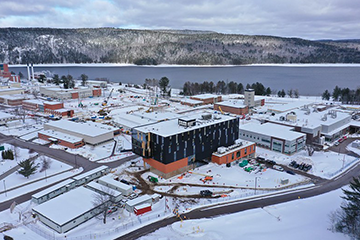 Aerial view of CNL’s Chalk River Laboratories