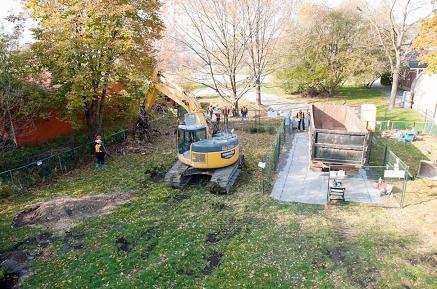 Trial decontamination underway in Port Hope