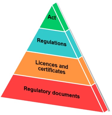 Figure 1: Key elements of the CNSC’s regulatory framework