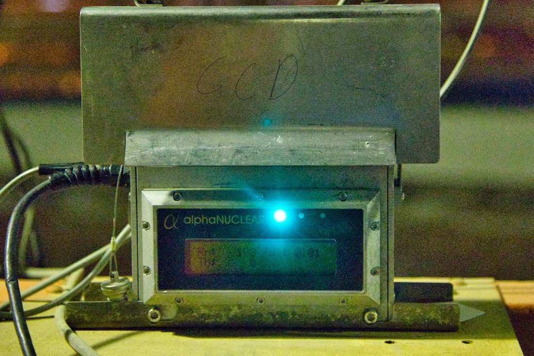 Figure 2.2: AlphaNUCLEAR PRISM at an underground mine1