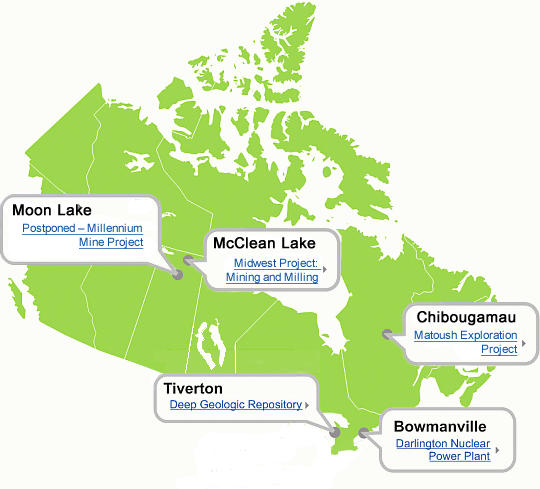 Map of Canada