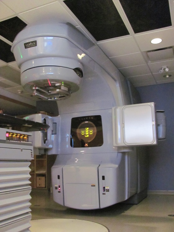 Medical linear accelerator at a Canadian cancer centre