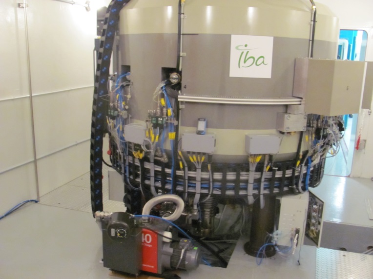 Cyclotron used for producing medical isotopes