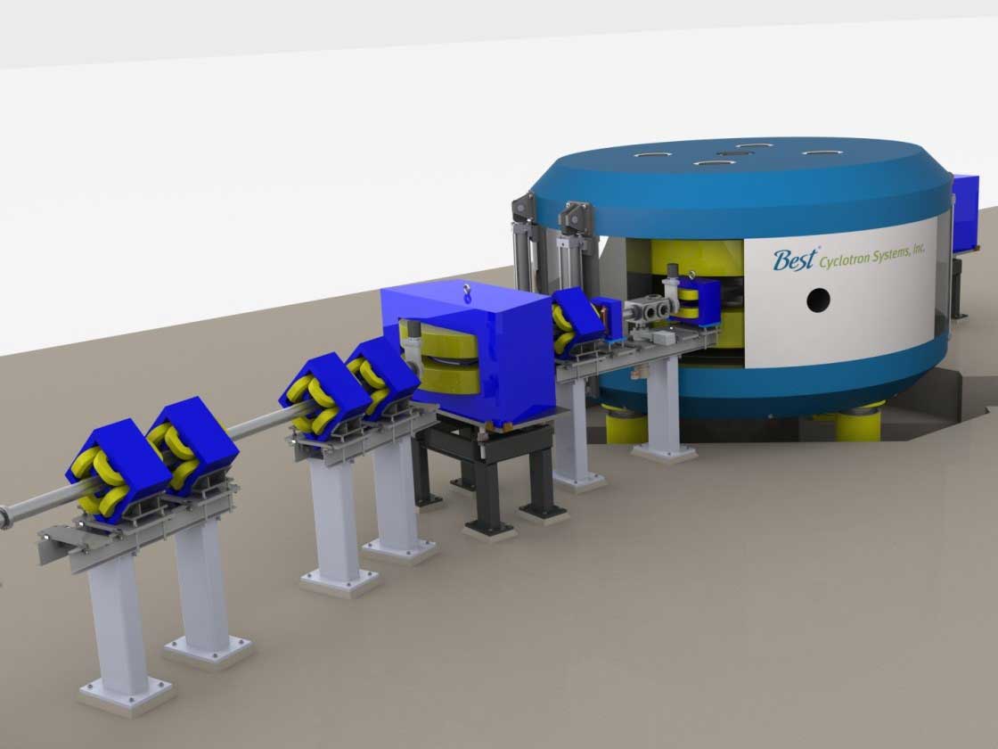 Cyclotron de 70 mégaélectronvolts fabriqué par BTL