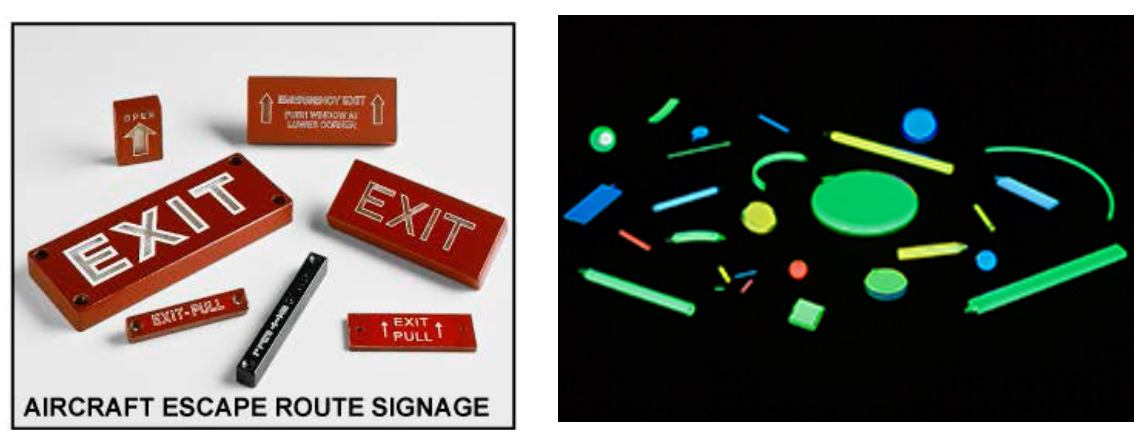 Panneaux indicateurs et marqueurs contenant des SLTG, fabriqués à l’installation de SRBT