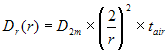 Sustained reaction calculations