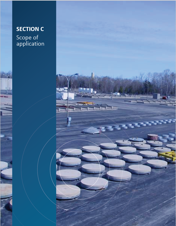 Cover image of Ontario Power Generation's Western Waste Management Facility for 'Section C Scope of application'