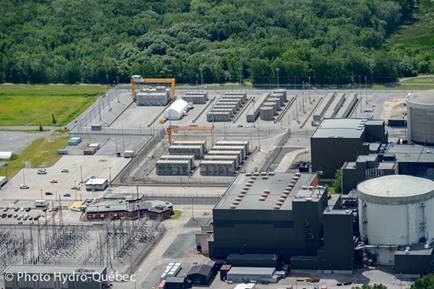 Image de la centrale nucléaire de Gentilly-2