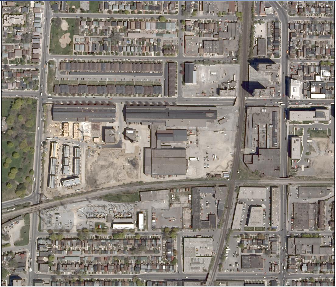 Figure 13-1: Aerial view of the GEH-C Toronto facility – Source: Cameco

This picture shows an aerial view of the GEH-C Toronto facility - Source: Cameco

The Toronto facility occupies a small site in the city of Toronto. 
