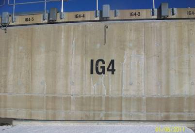 Image of Point Lepreau vault storage structure