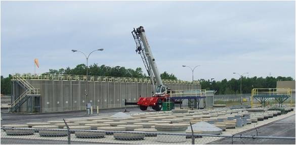 Image des structures de stockage souterraines destinées aux DRMA à l’IGDW