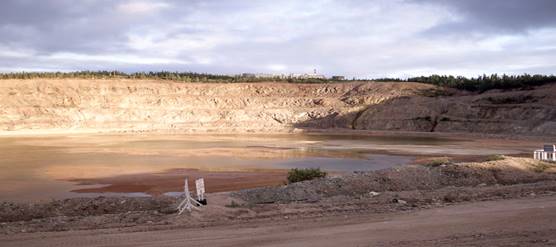 Image of Rabbit Lake in-pit TMF