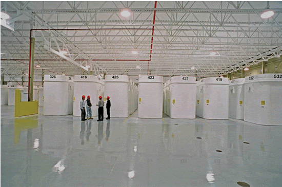 Ontario Power Generation dry storage containers