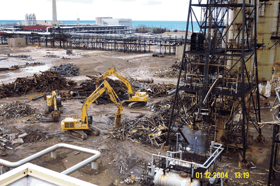 Demolition of the Bruce Heavy Water Plant Site