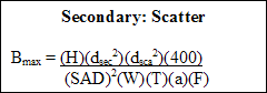 Secondary: Scatter