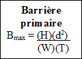 Barrière primaire