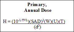 Primary Annual Dose