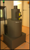 An irradiator used in research. The image source is Hopewell Designs.