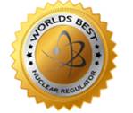 Seal of the Worlds Best Nuclear Regulator