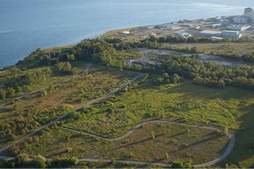 Photo du site de Darlington a Clarington, en Ontario